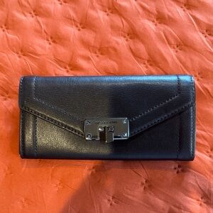 Black Leather Wallet